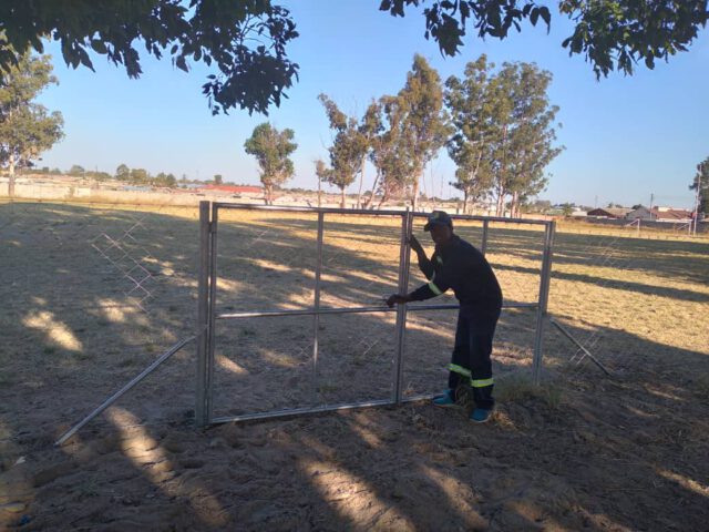 Fencing the School Soccer Field