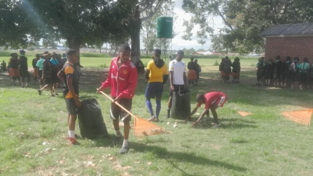 From the Training Pitch to the School Grounds: CSPRO Youths Giving Back